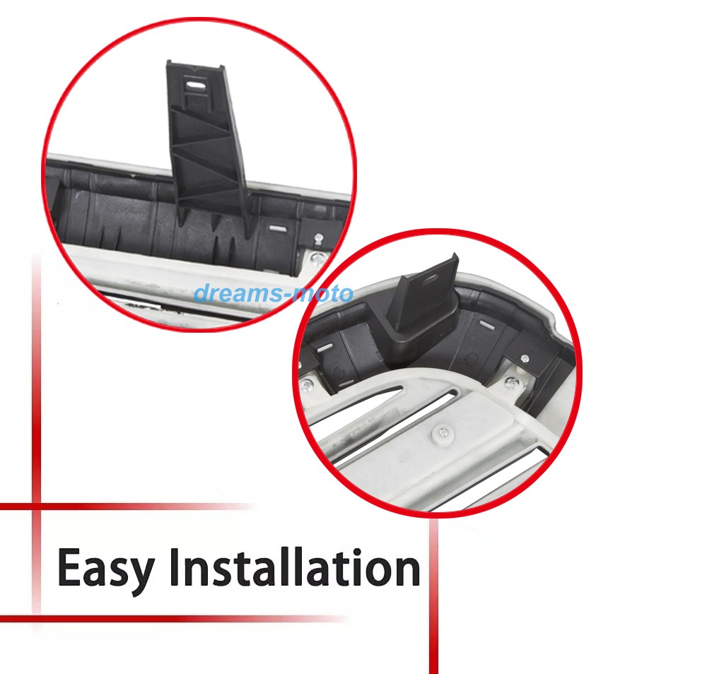 Big Horn Style Grille For 2013-2018 Dodge Ram 1500 Bumper W/Letters Matte Black