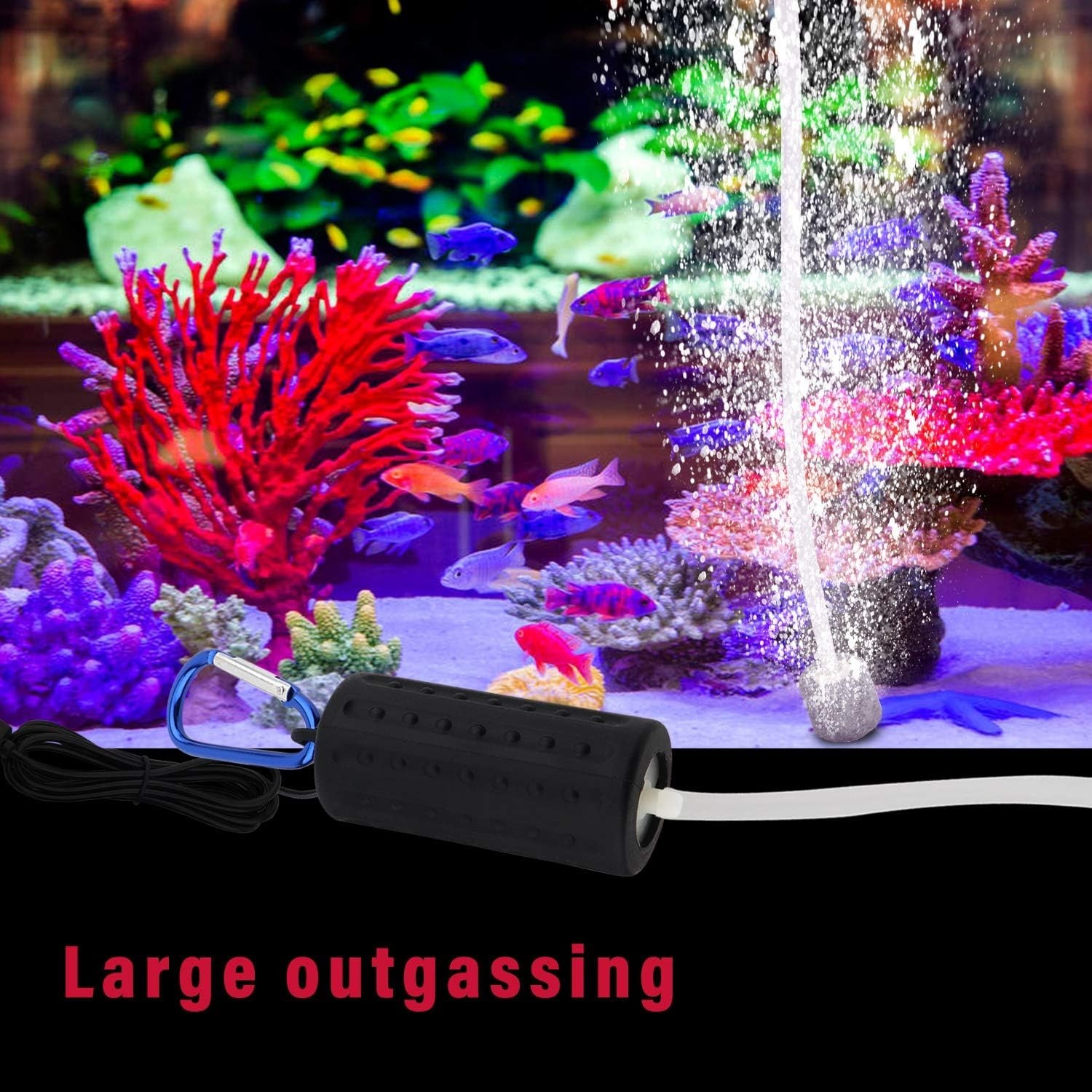 USB Aquarium Air Pump, Ultra Durable & Quiet USB Nano Air Pump Small Air Bubbler