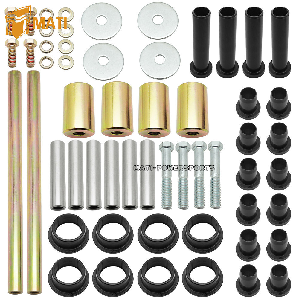 Rear Left&Right A-Arm Bushing Shafts Blots Kit for Polaris Sportsman 500 2003-10