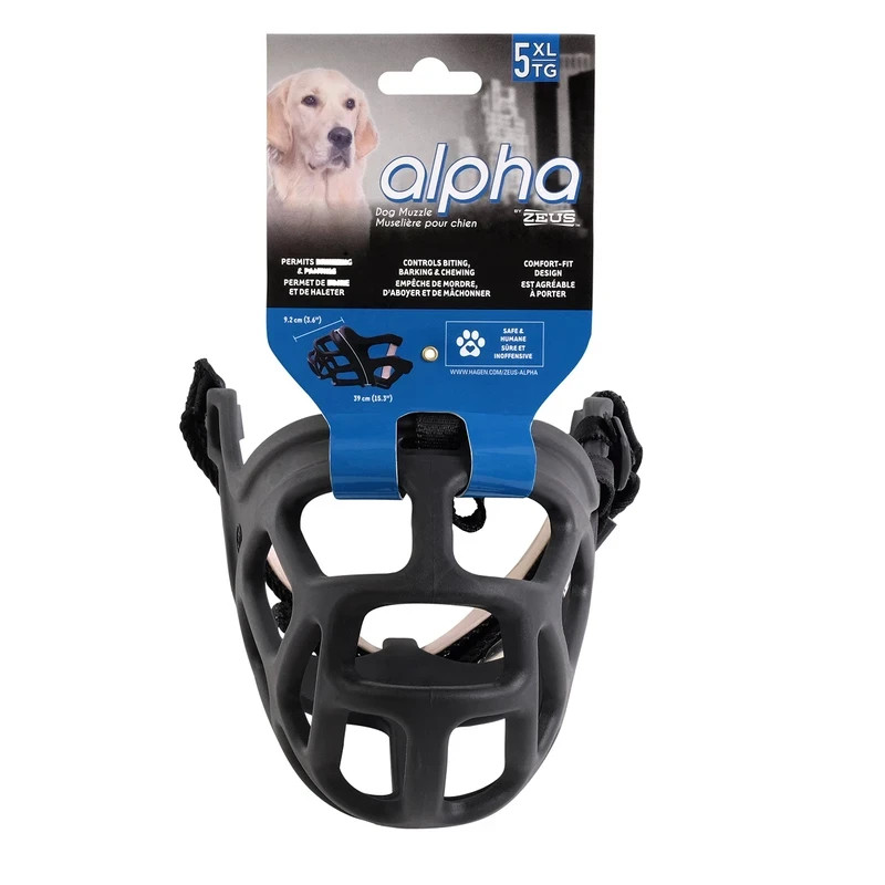 🐶 Zeus Alpa Dog Muzzle – 5XL – GIANT BREED – Humane & High Quality