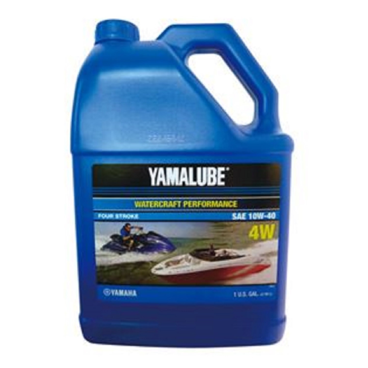 Yamaha New OEM WaveRunner Boat Oil Gallon 10W-40 4W WATERCRAFT LUB-10W40-WV-04