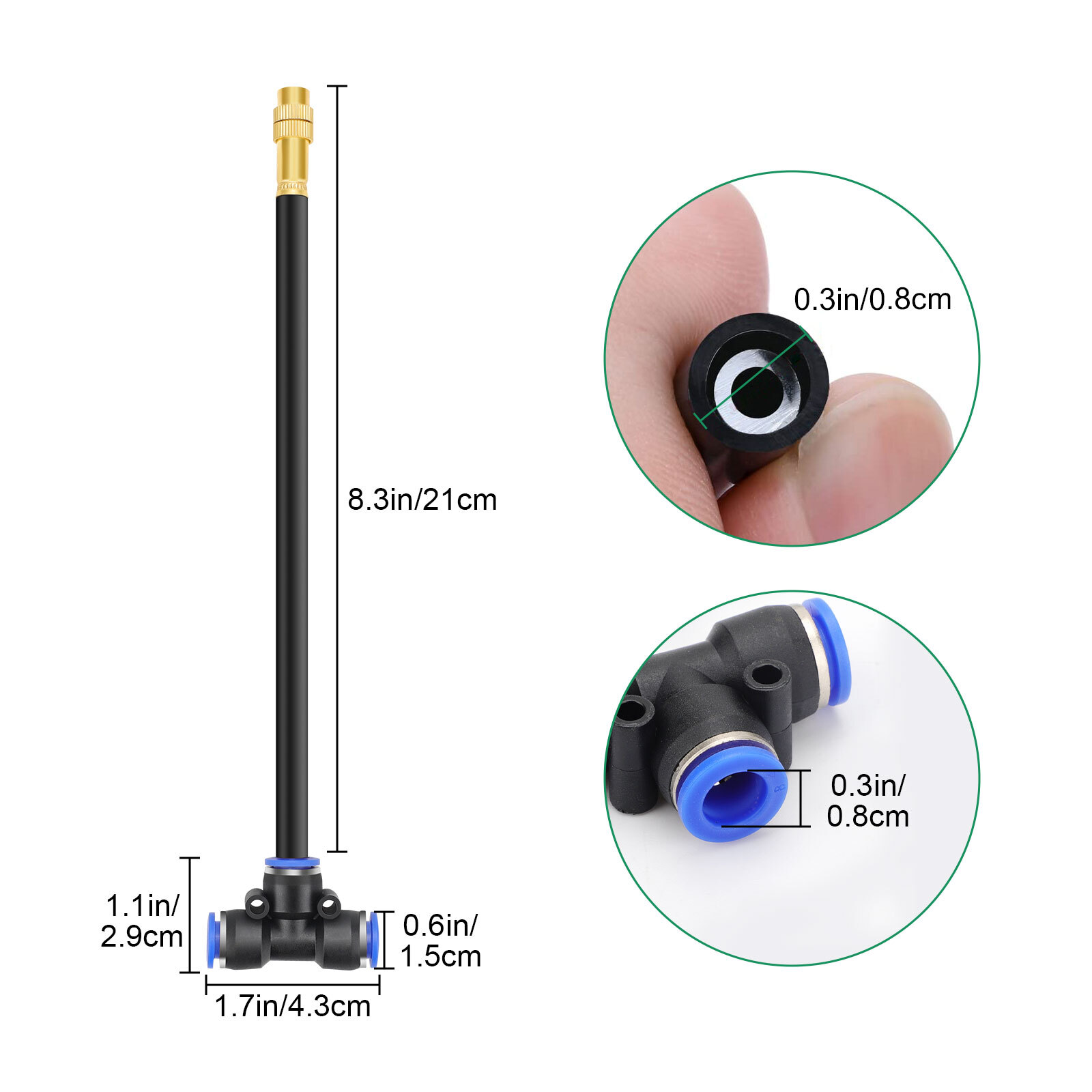 5/10pcs Drip Irrigation Kit Automatic Garden Watering Drip Nozzles Kit