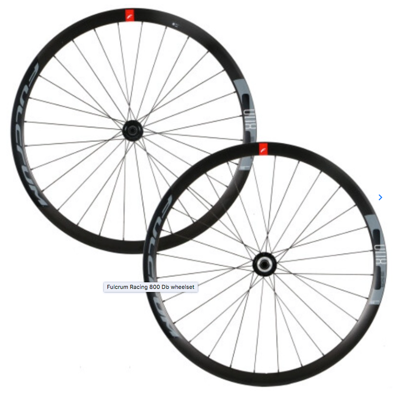 Fulcurm Racing 800 Disc Brake 700c Wheelset - NEW