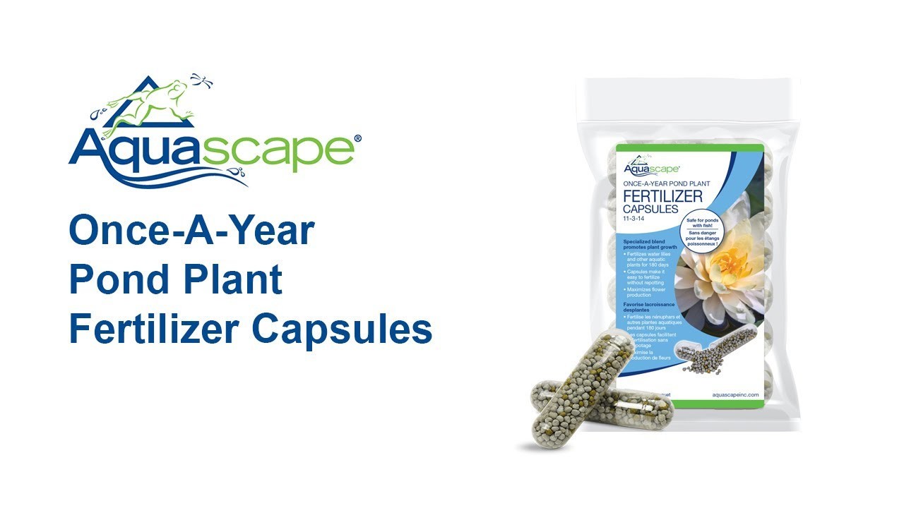 Aquascape Once-a-Year Pond Plant Fertilizer Capsules 12 PK.  89011
