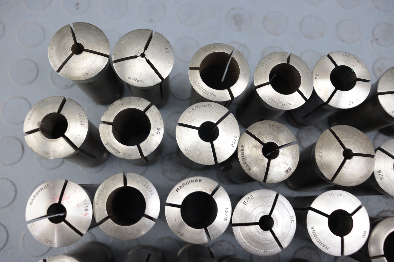 HARDINGE 5C COLLET LOT OF 40 LOC8013
