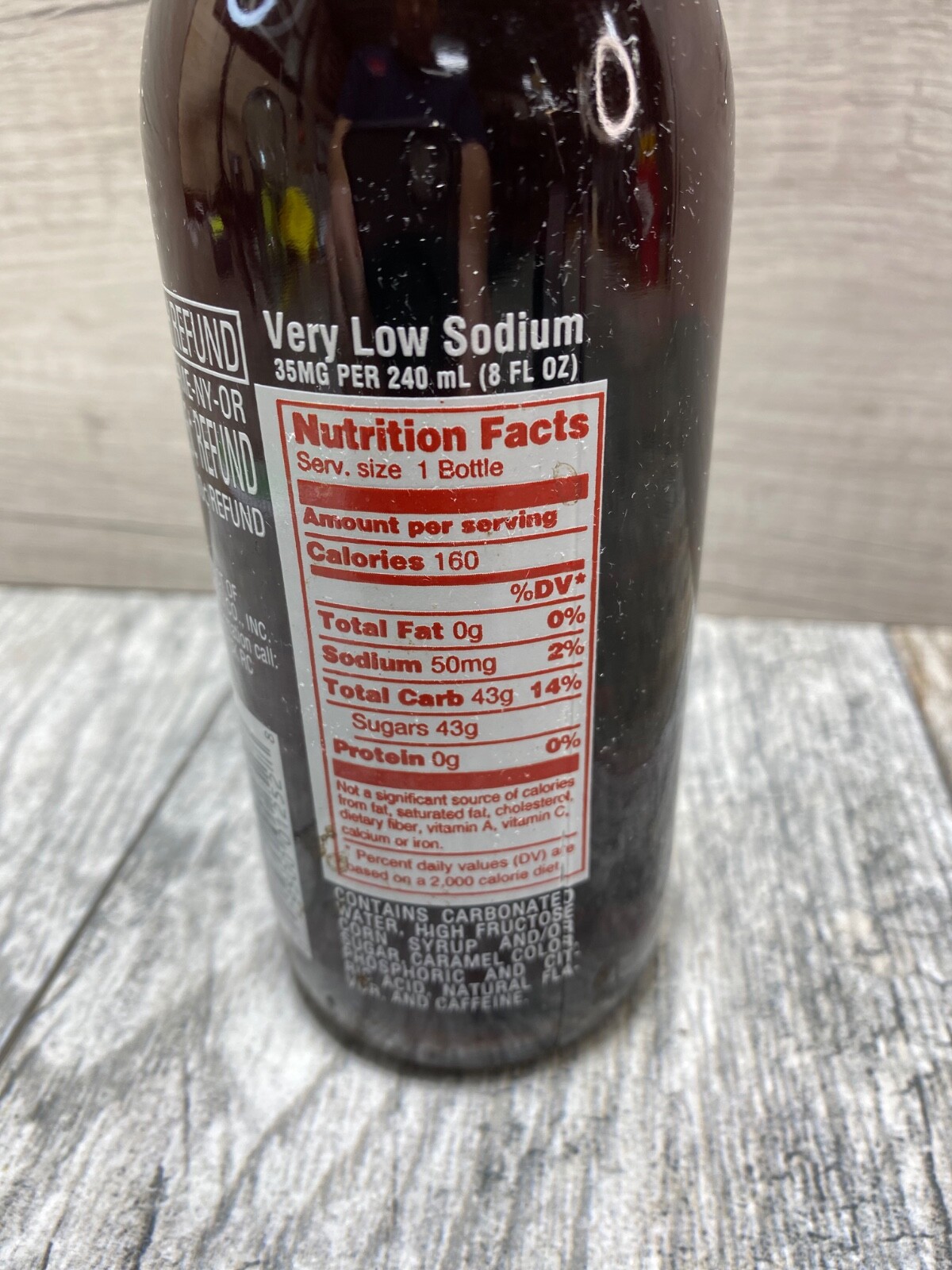 Vintage RC ROYAL CROWN COLA 12 oz. Soda Bottle full