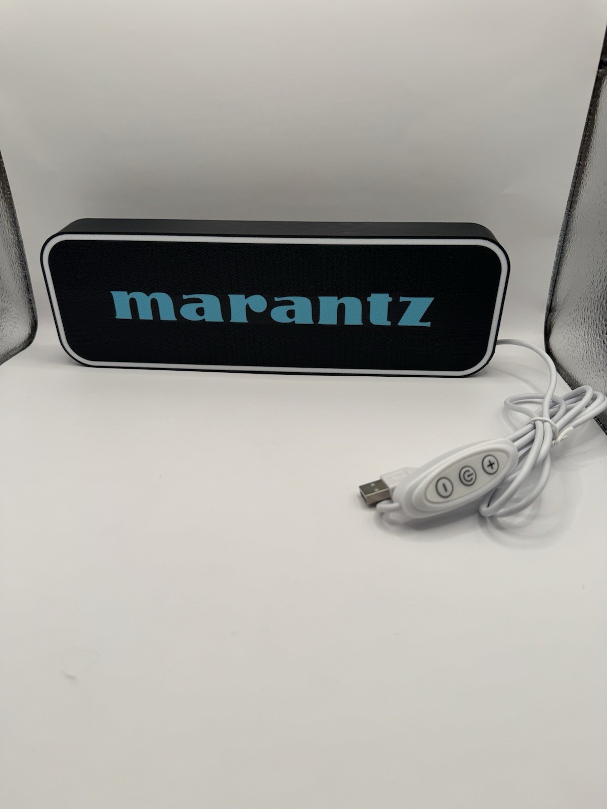 Marantz Light Up LED Sign - Vintage Audio Stereo Equipment - USB Powered