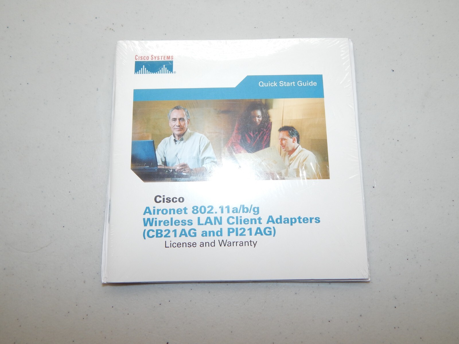 Cisco Aironet Drivers Utilities Startup Guide 53-2292-02 802.11 a/b/g FREE SHIP