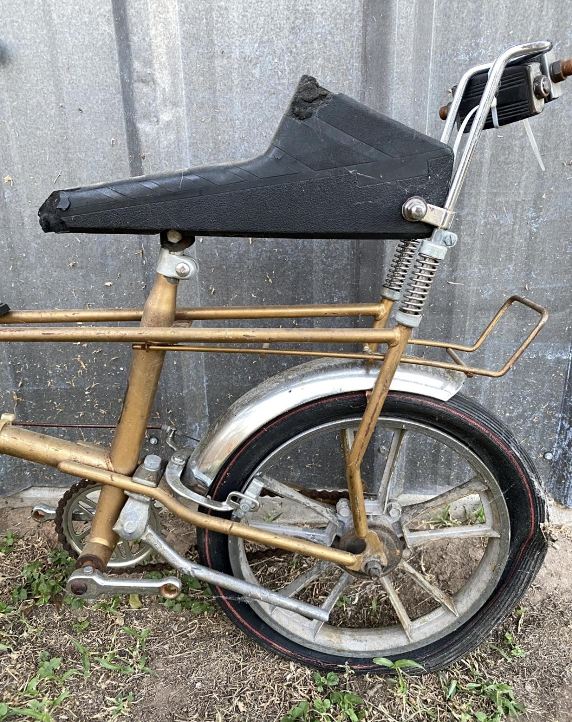 vintage Raleigh TOMAHAWK 16" 3 speed Muscle BIKE bicycle Mag wheels