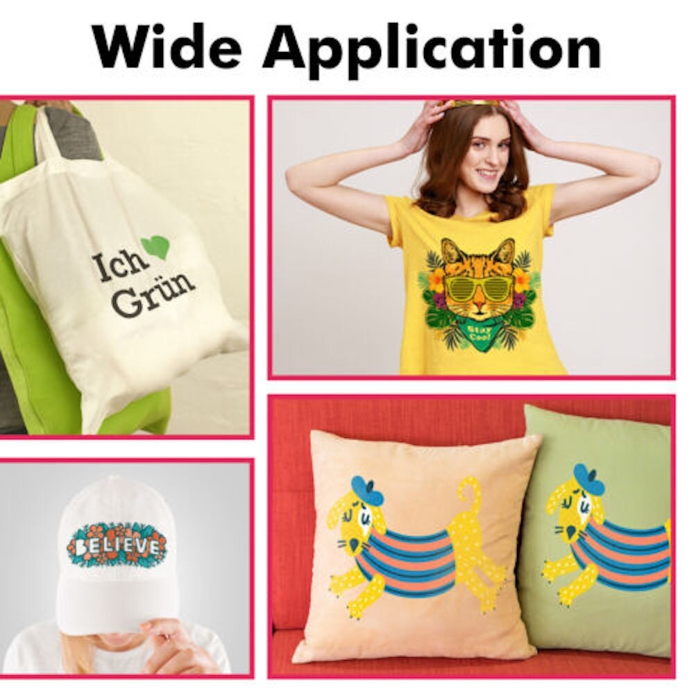 INKJET HEAT TRANSFER PAPER RED GRID 8.5" x 11" FOR LIGHT COLOR TSHIRTS 500Pk