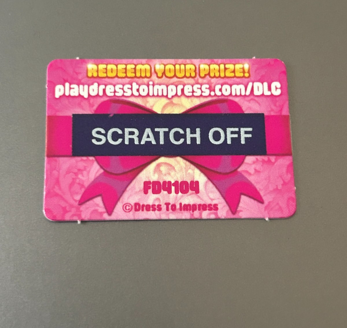 Dress To Impress Toy Code Bubblegum Gal Doll DLC Only Sent Fast Via Ebay Message