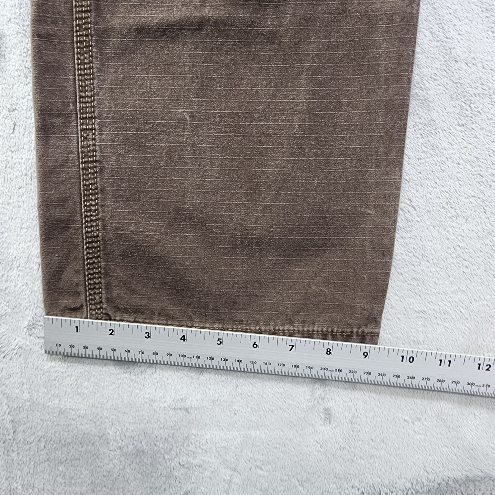 Vintage Wrangler Pants Mens 38x32 Brown Carpenter Double Knee Riggs Workwear