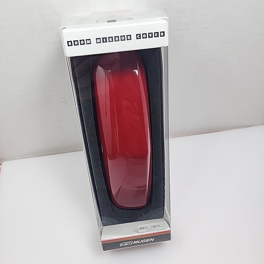 MUGEN GENUINE Rear View Mirror Cover RED Integra RSX Type S