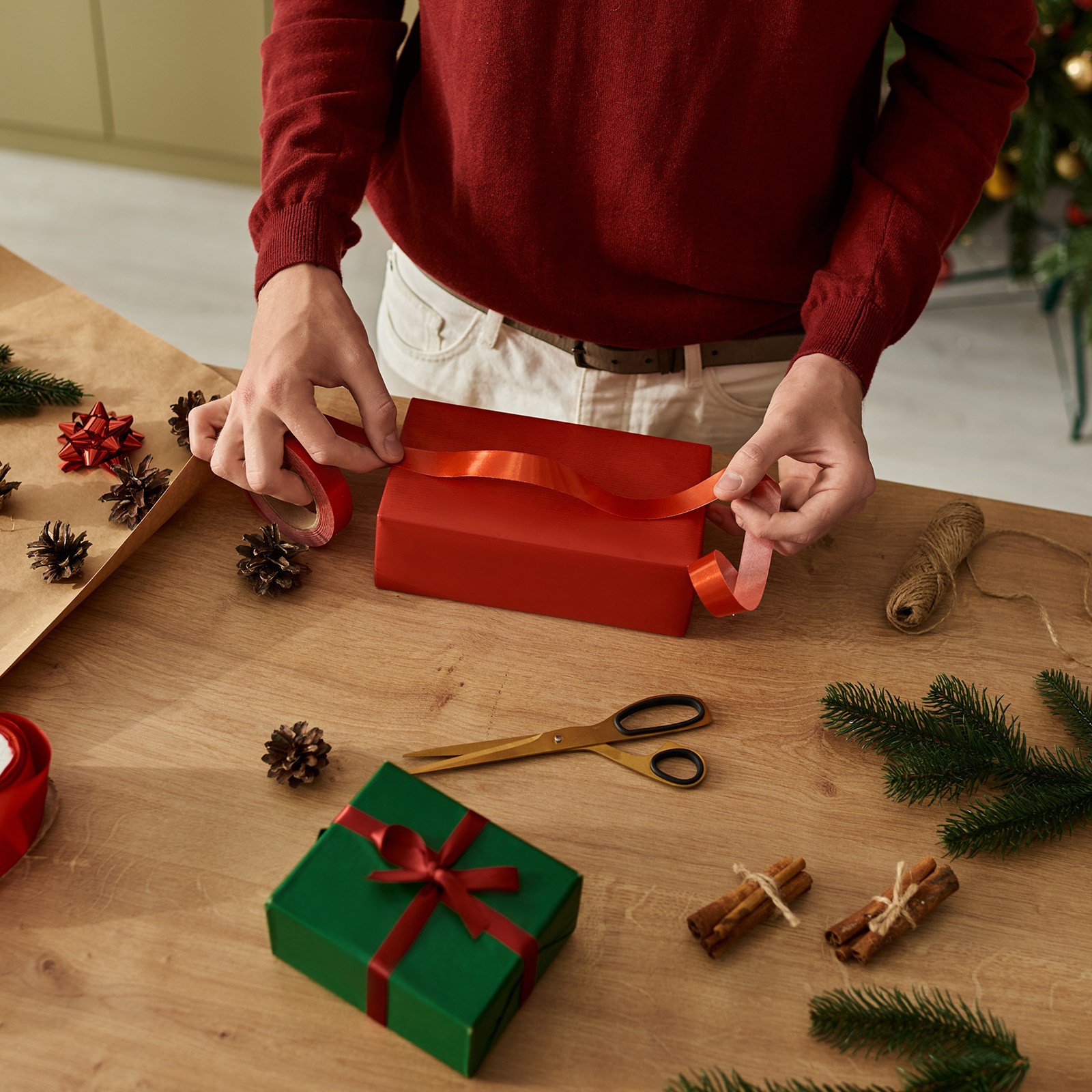 Wrapping Paper, 35"x1600" Craft Paper Roll Kraft Packing Paper Brown