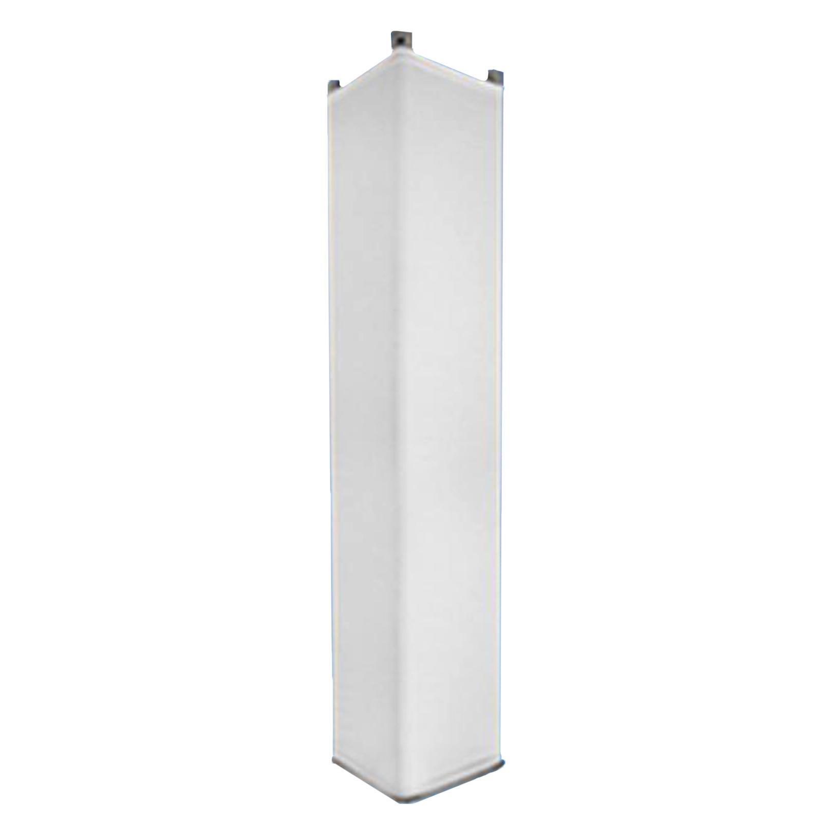 ProX 9.84FT White Scrim Lycra Fabric Box Truss Decor Sleeve Cover w Pouch