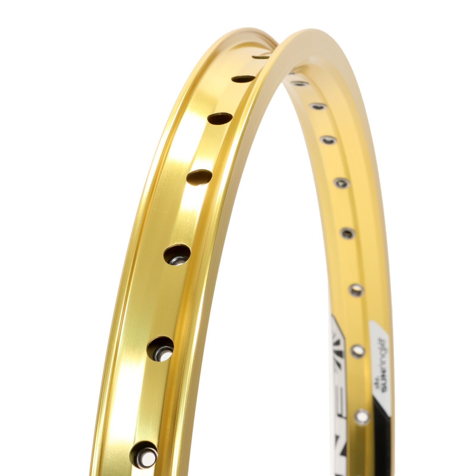 Sun Ringle Envy Rim 20" Alloy 36H Welded Eyeleted Gold MSW Rear 406 BMX NEW