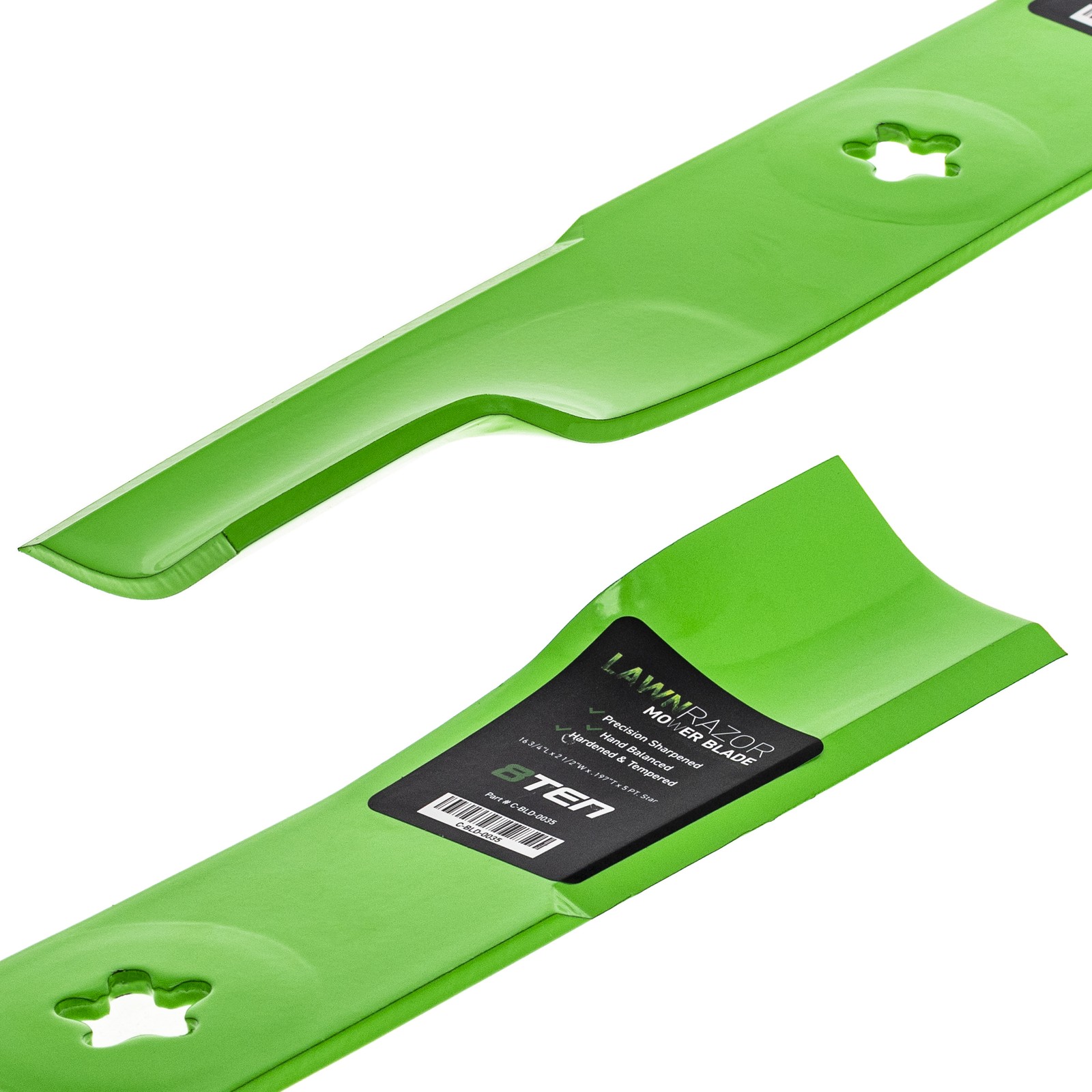 LawnRAZOR Mulching Mower Blade for Husqvarna YTH2348 YTH2448 YTH2148 3-Pack