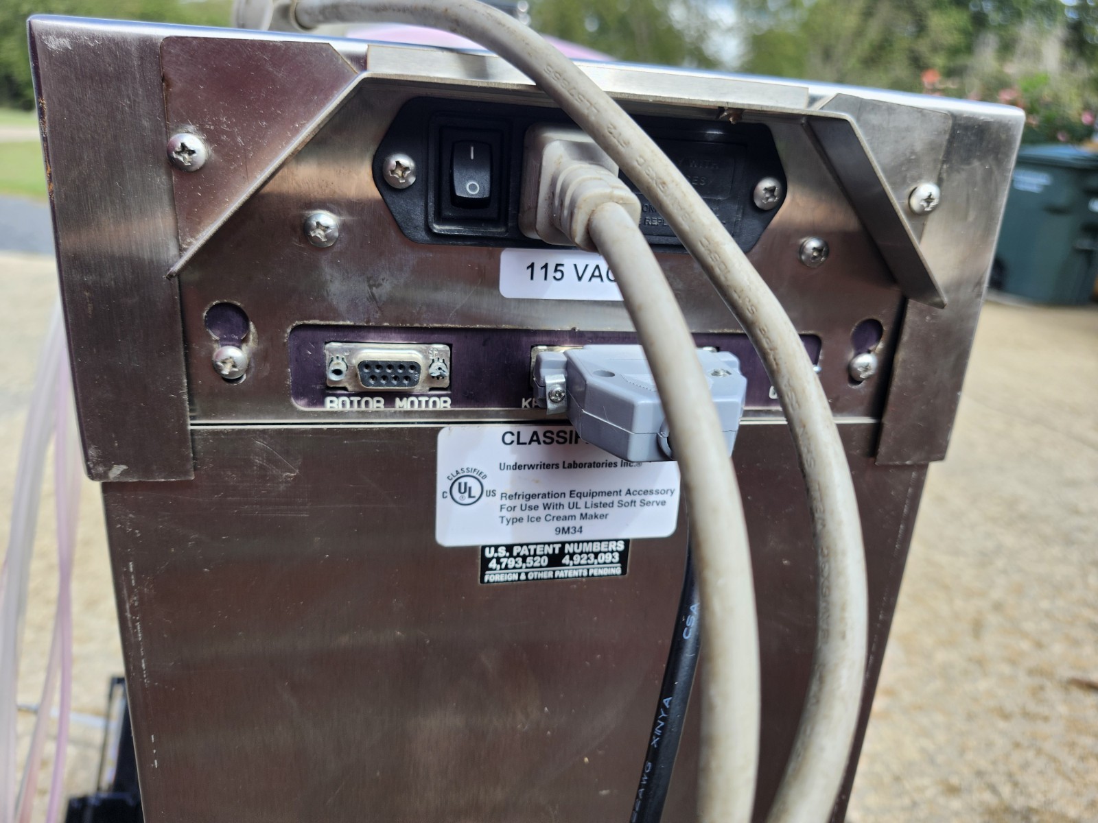 FLAVORBURST FB80S-08 Frozen Beverage Flavor Injector with Pumps and gauge