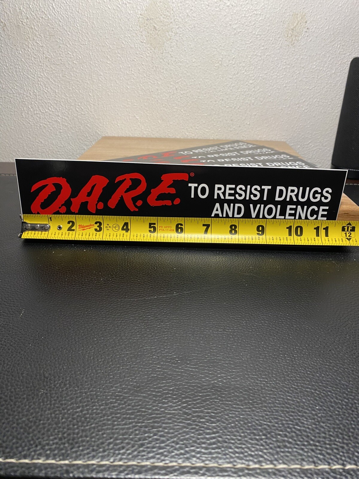 Vintage DARE Bumper Sticker