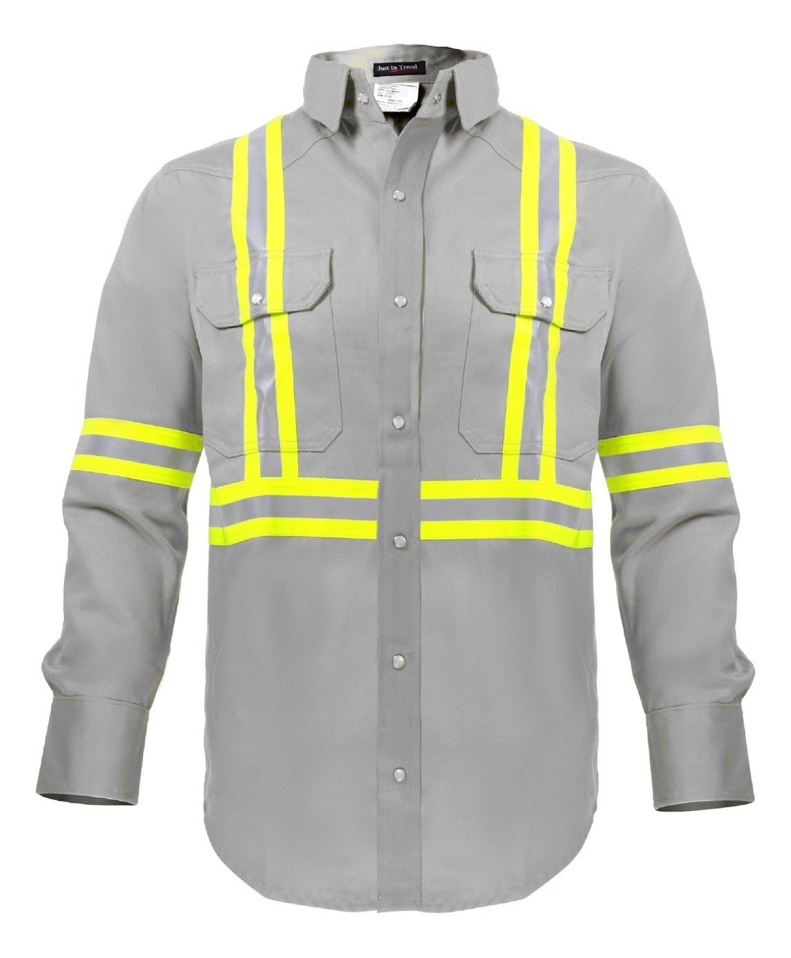 Flame Resistant FR High Visibility Lightweight Work Shirt