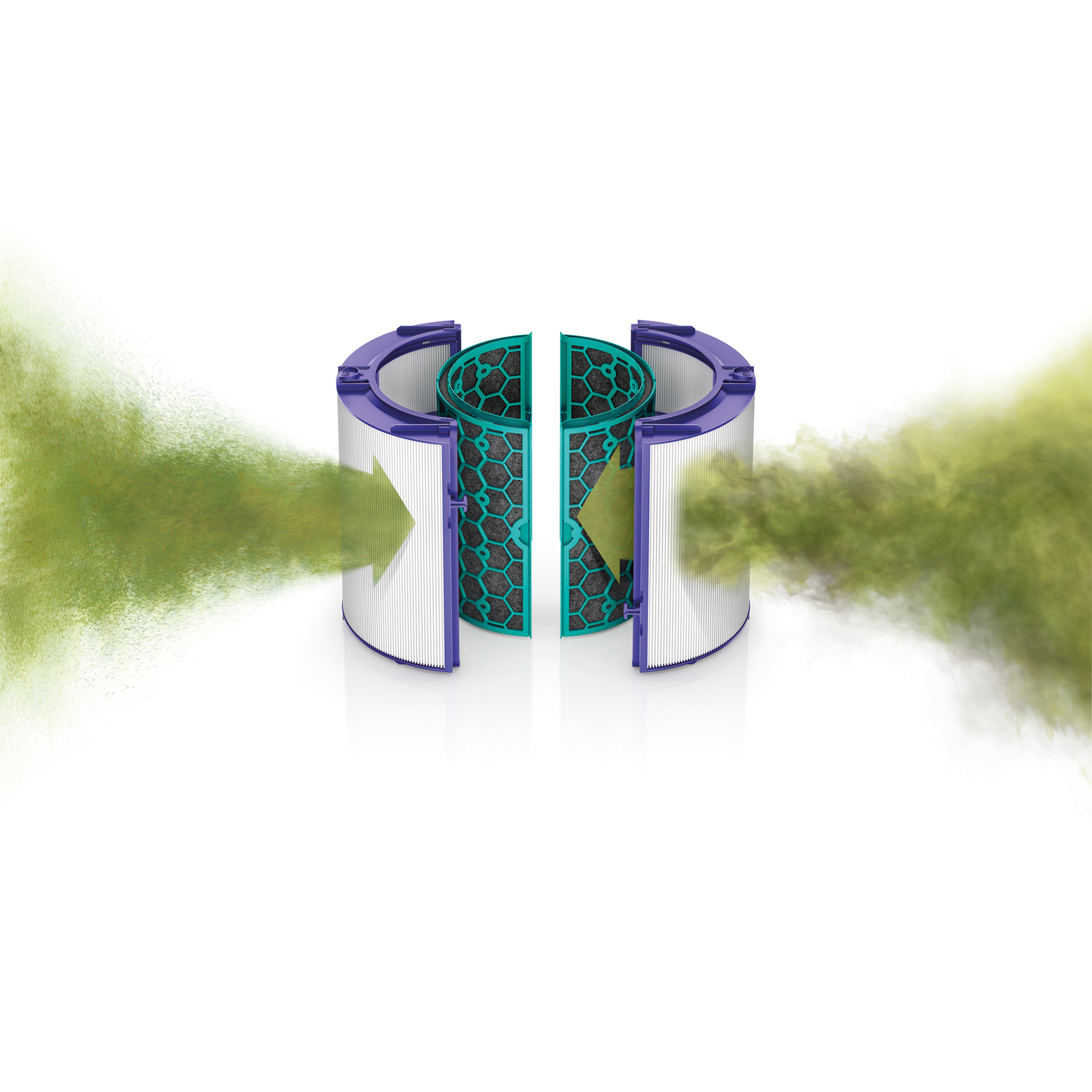 Dyson TP4A Pure Cool™ tower purifier fan | White/Silver | Refurbished