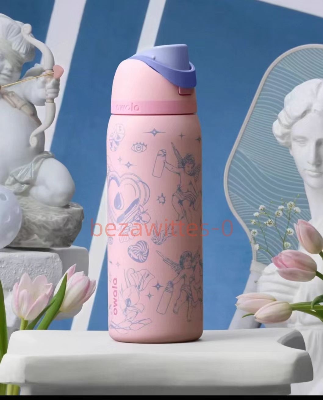 Limited Edition Owala Valentines Shot To The Heart Freesip Water Bottle- 32Oz