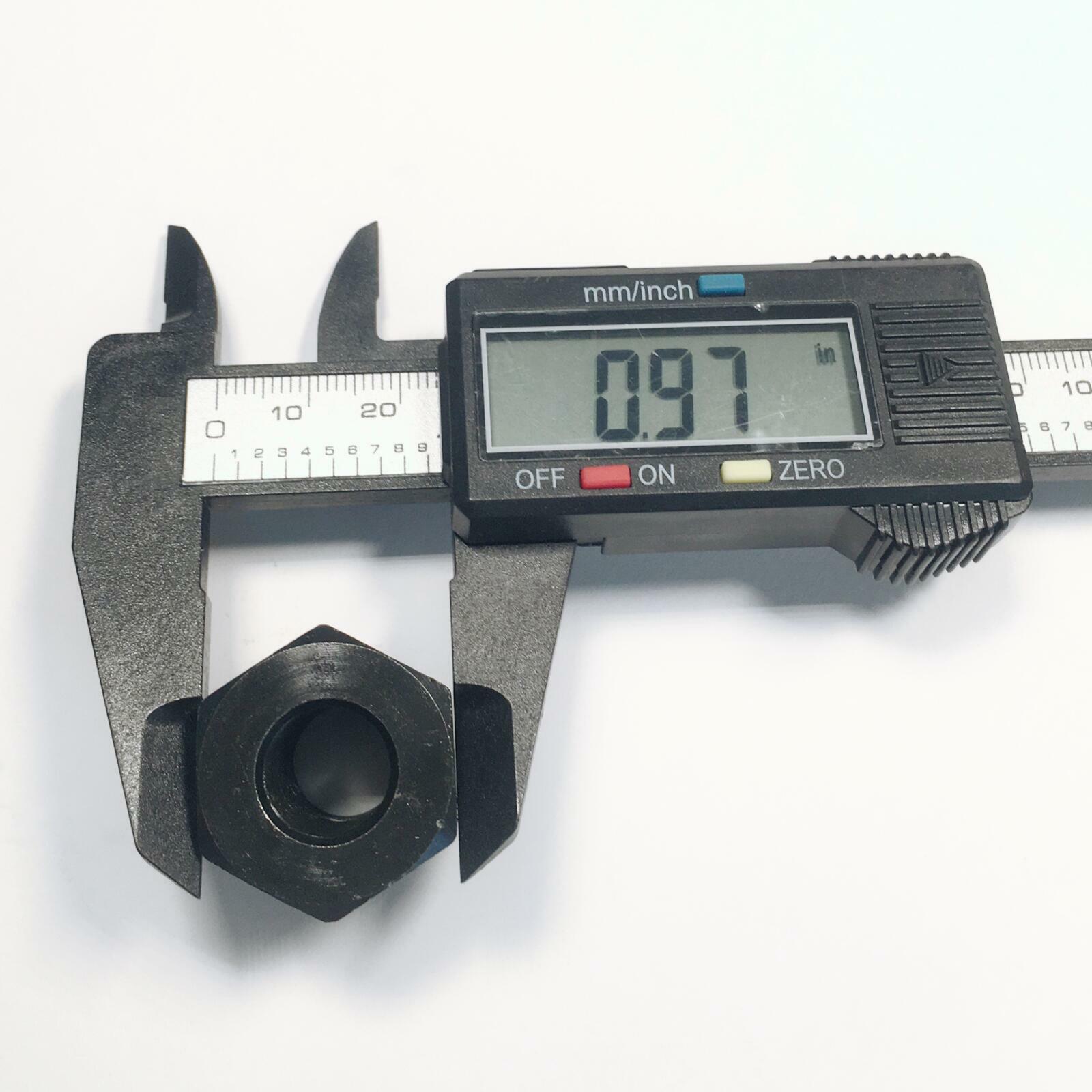 2 Pack Steel PremiumThread Adapter Convert 1/2x28 to 3/4x16