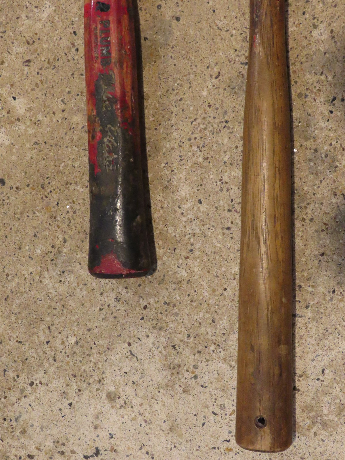 Lot of 4 Hammers Claw Rip Ball Peen Hatchet. 1 Plumb