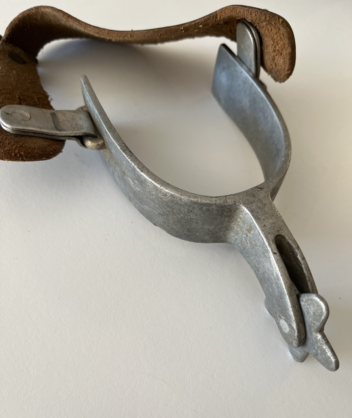 1940's Crockett Airplane Aluminum Cowboy spurs Heavy Duty