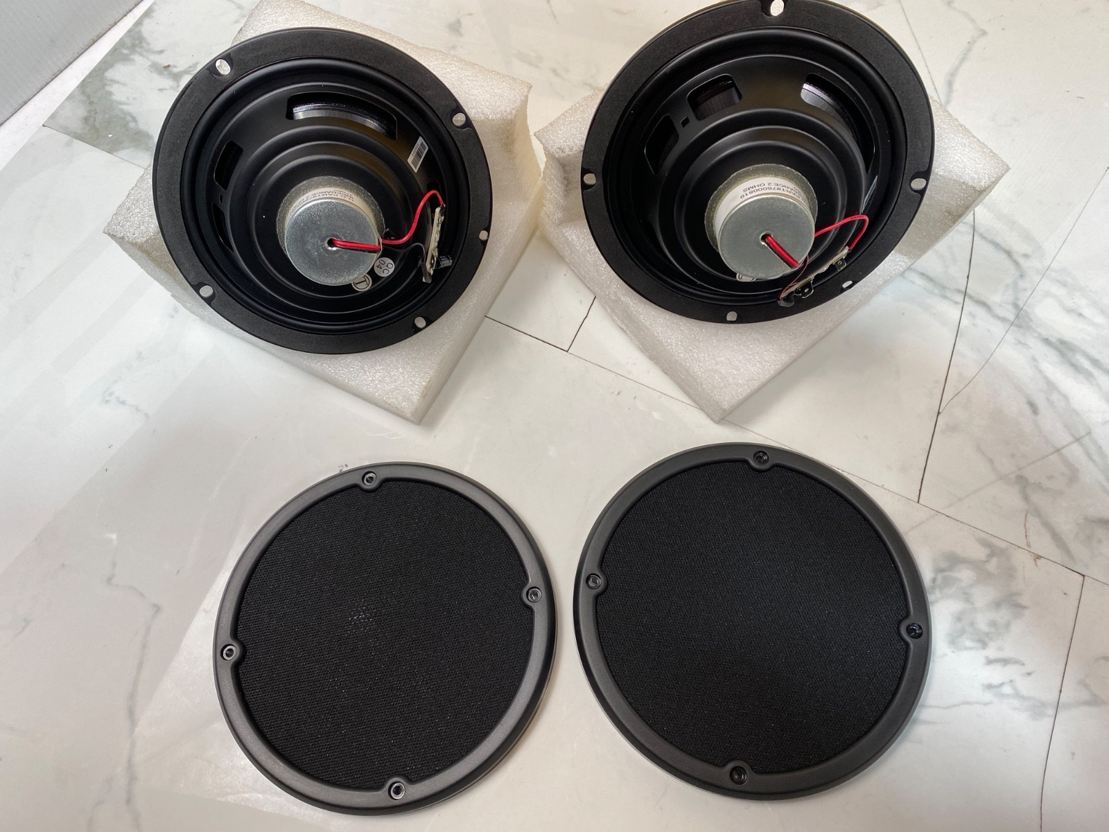 OEM 14-25 Harley Touring OEM Fairing Speaker Set And Grills Pair Take-off