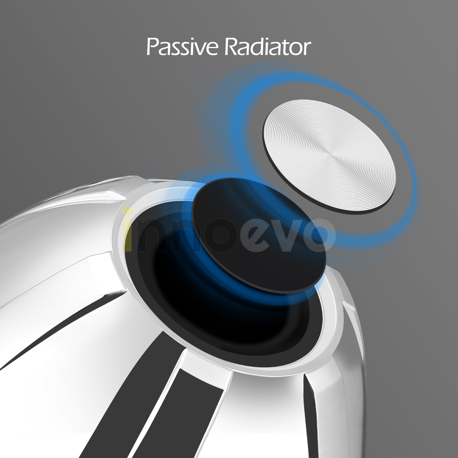 Bluetooth Waterproof 1600W Amp Stereo Audio FM Radio System Motorcycle 4 Speaker