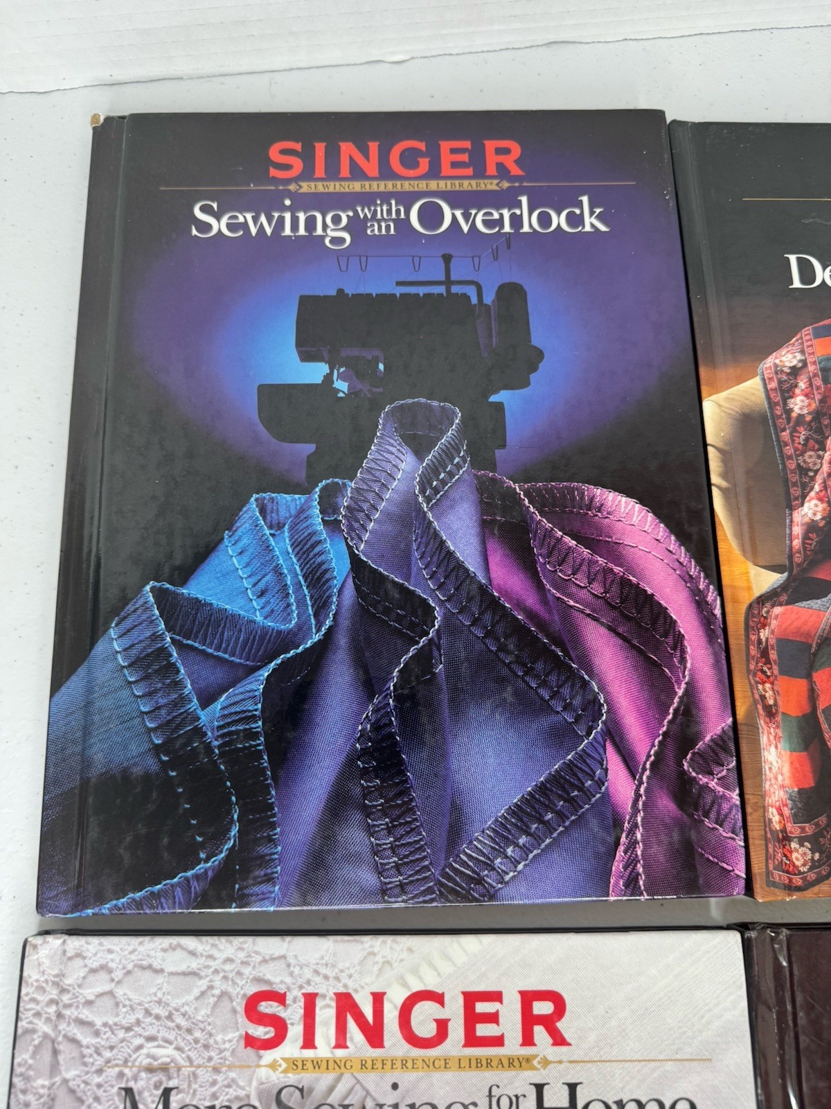 Singer Sewing Reference Library Books Timesaving Sewing And More Vtg Set Of 4