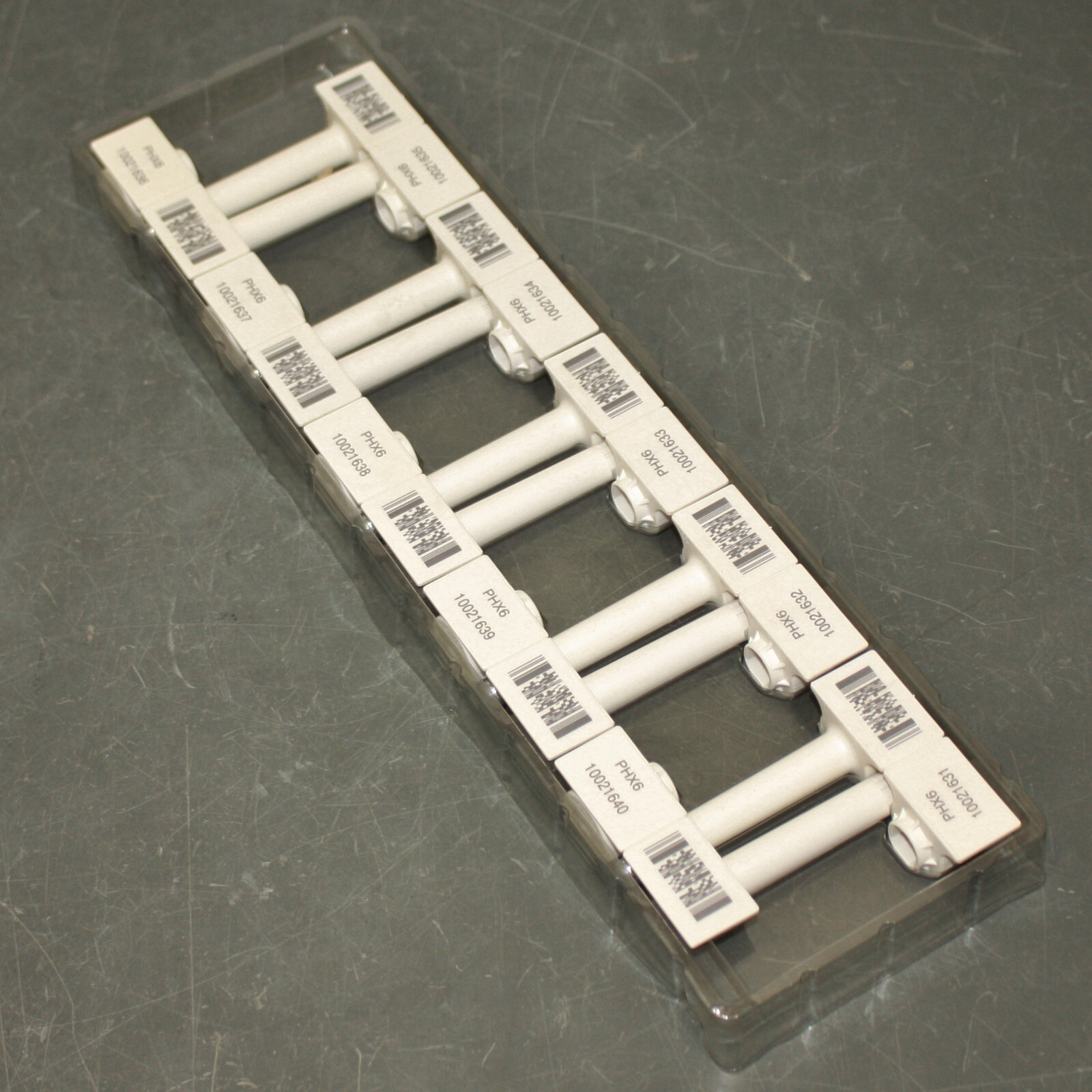 (200) TydenBrooks SnapTracker 1-1/4" Bolt Seals, White Truck Shipping Cargo Lock