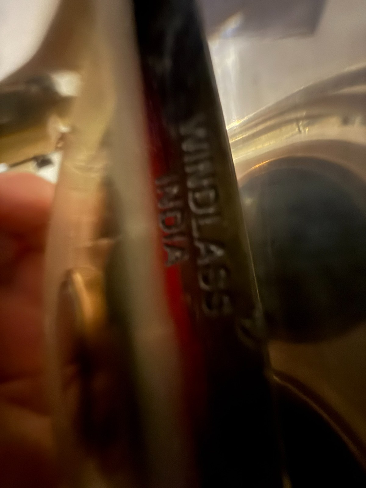 Windlass Steelcraft Dagger w/ scabbard, with etched blade