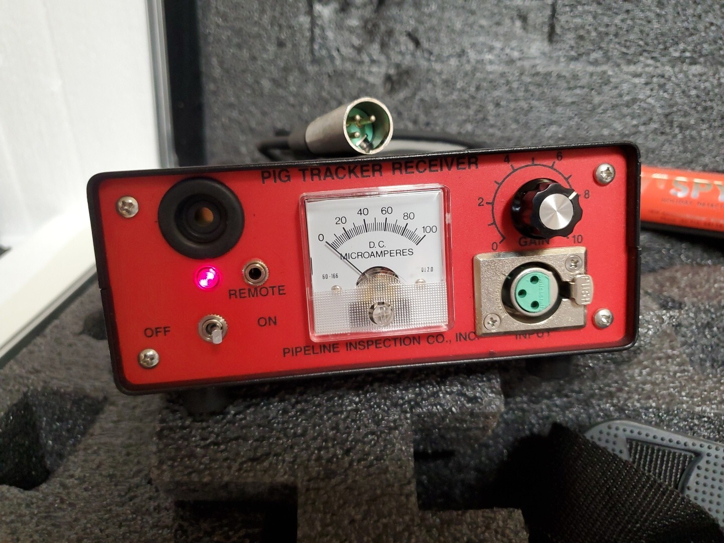 Pipeline Inspection Co. SPY Pig Tracker & Receiver Holiday Detectors AS IS *READ