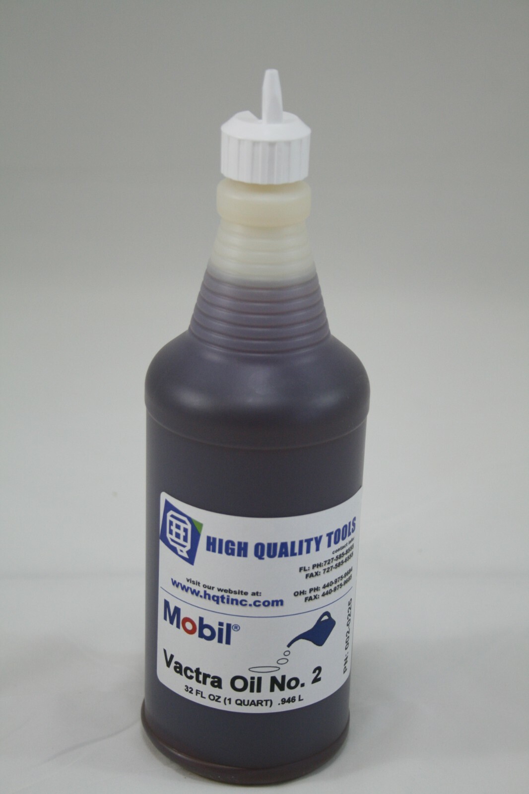 MOBIL VACTRA WAY OIL #2 QUART For BRIDGEPORT, HAAS MILLS & HARDINGE LATHES