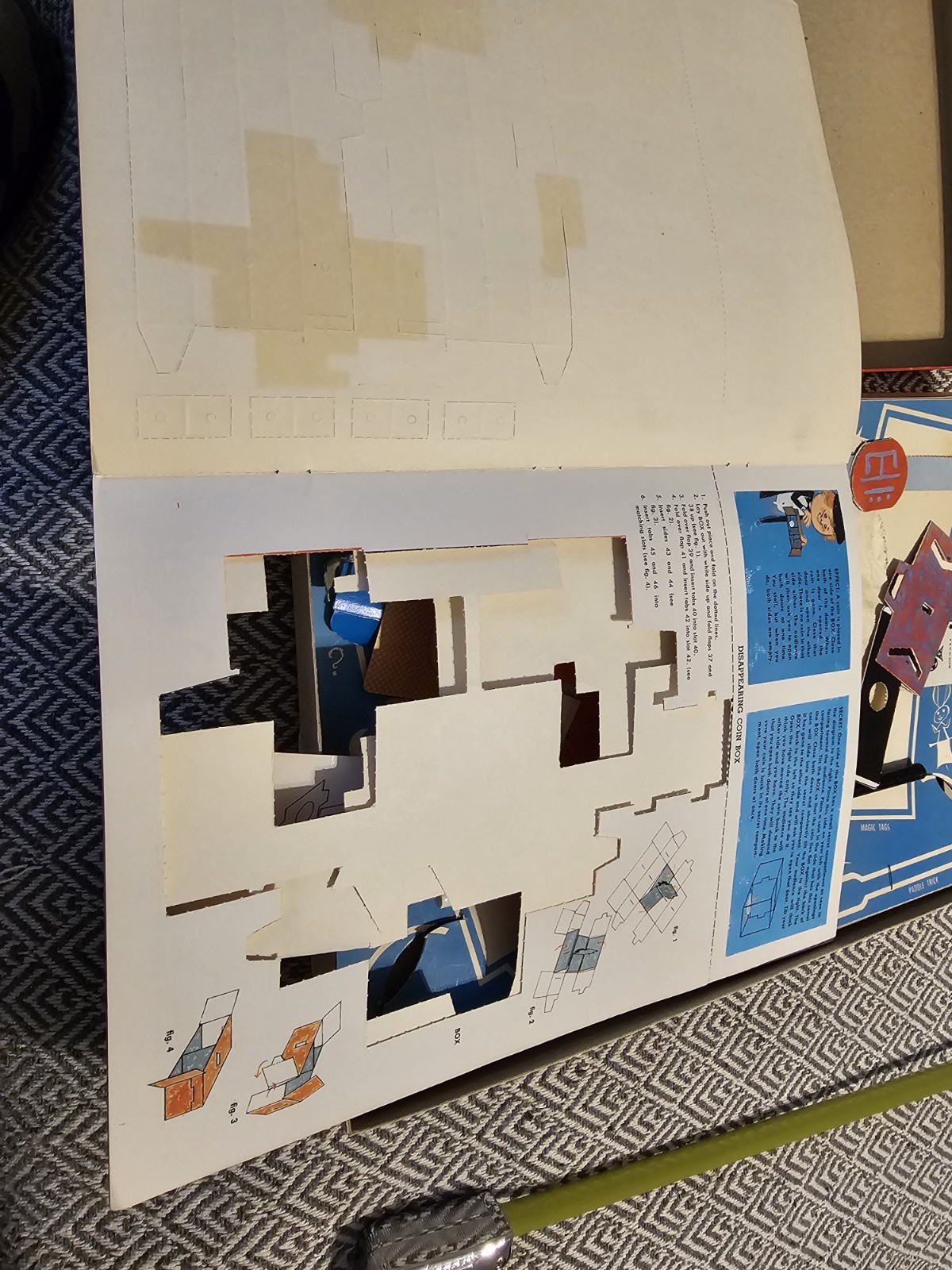 Vintage 1953 Magic Kit Transogram