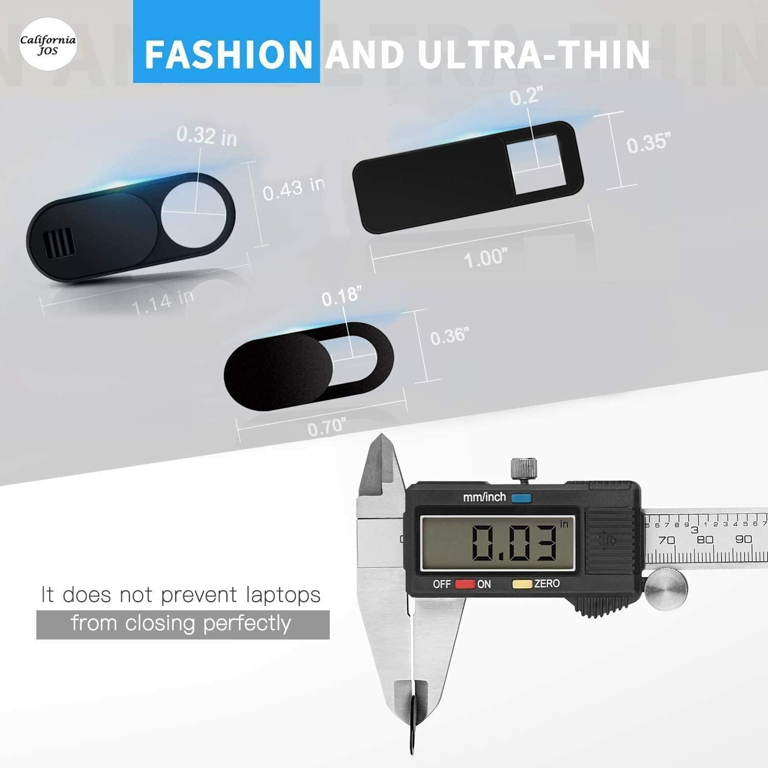 8PCS WebCam Cover Slide Camera Privacy Security Protect Sticker For Phone Laptop