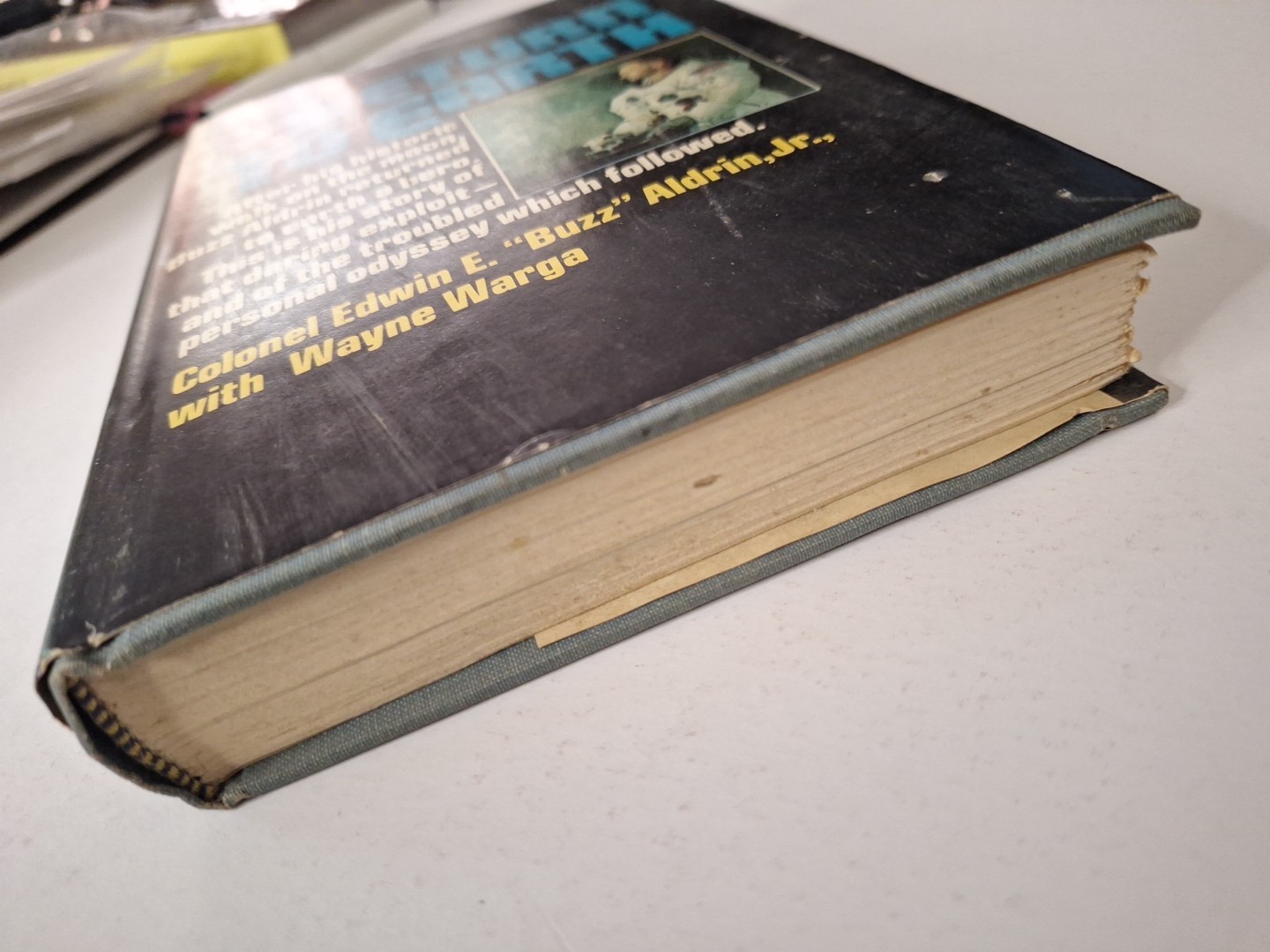 Rare! Return to Earth Col. Buzz Aldrin Book FDC EFO Stamps Skylab Man on Moon