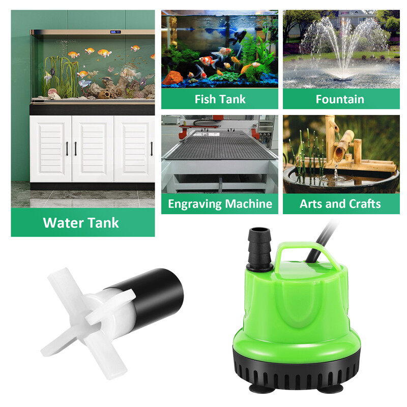 1000GPH Submersible Water Pump for Pond Aquarium Hydroponics Fish Tank Fountain