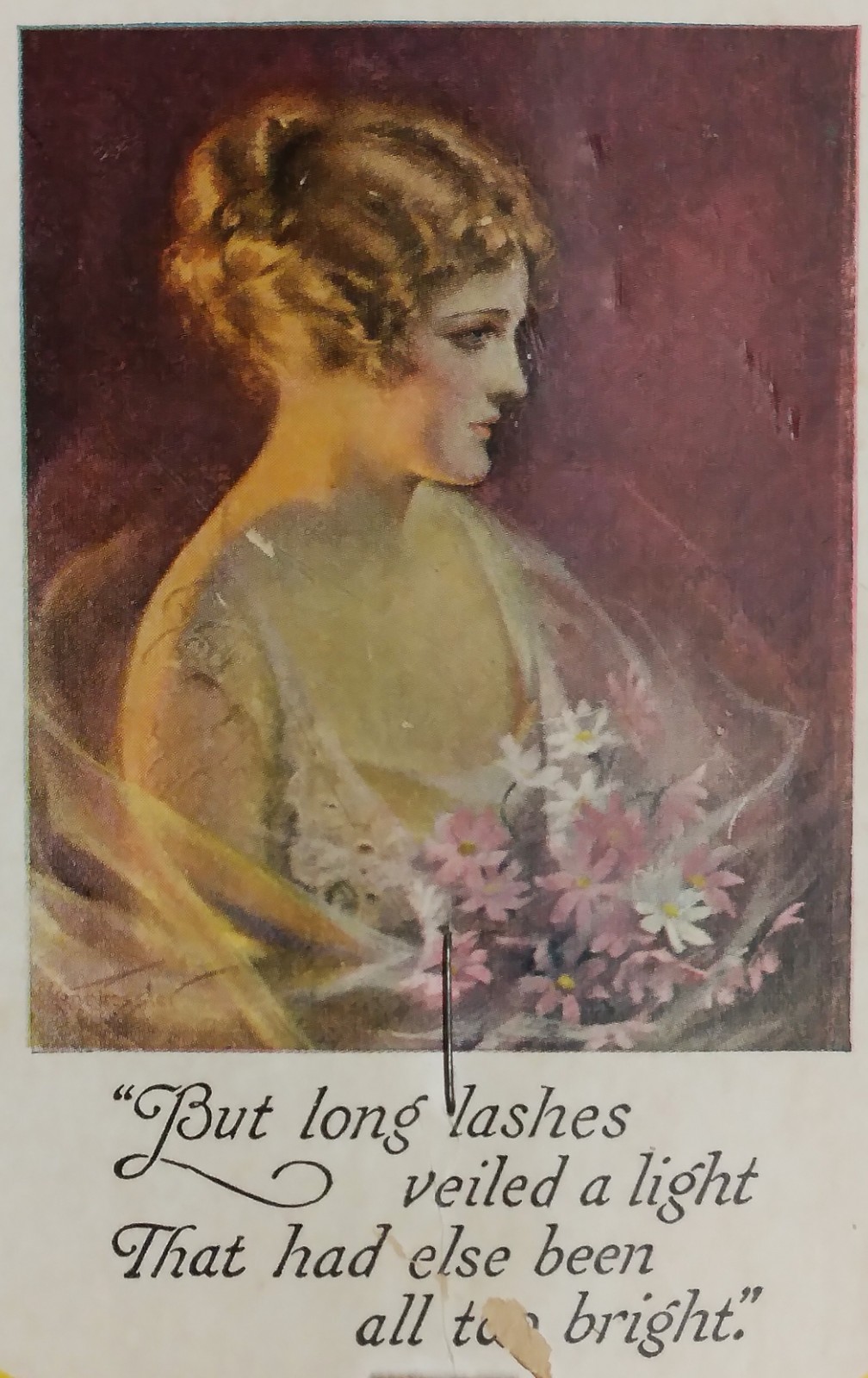 c1926 The Baltimore County Bank advertising hand fan, used