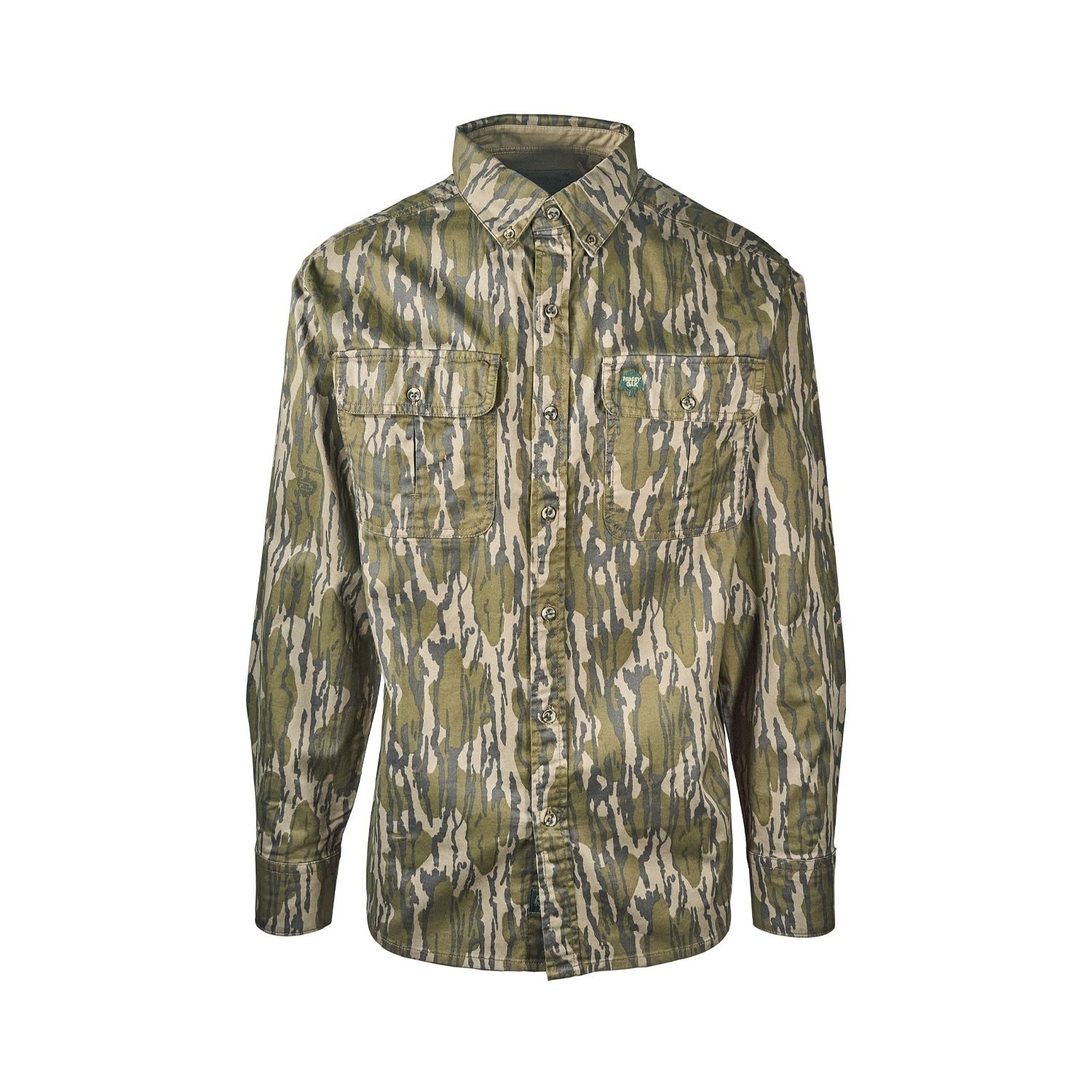 Companions Mossyoak Men’s Shirt Original Bottomland Cotton Twill L/S (S01)