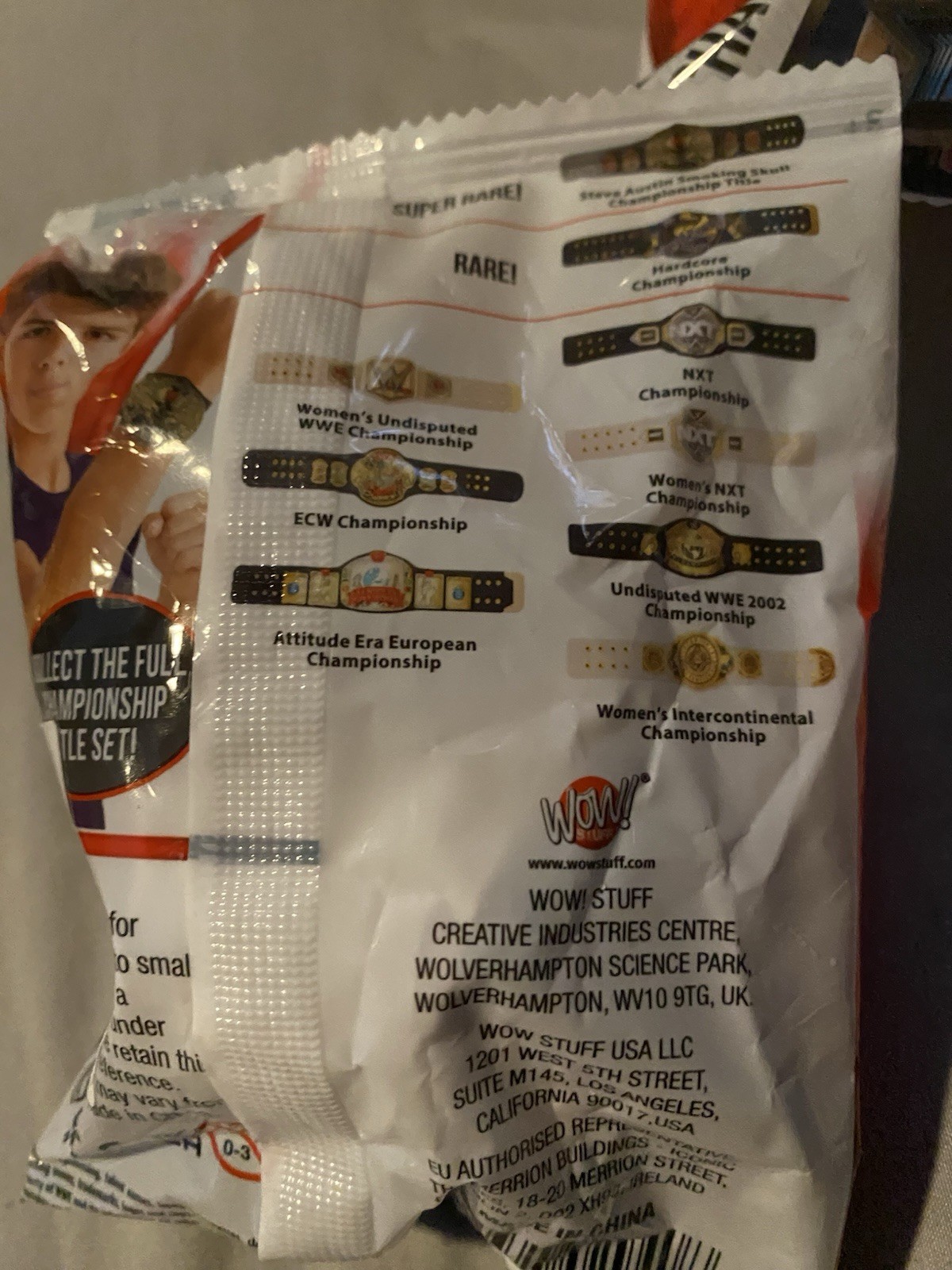 WWE Series 3 Slap Belts Grab Bag Adrenaline Championship Bracelets Nib