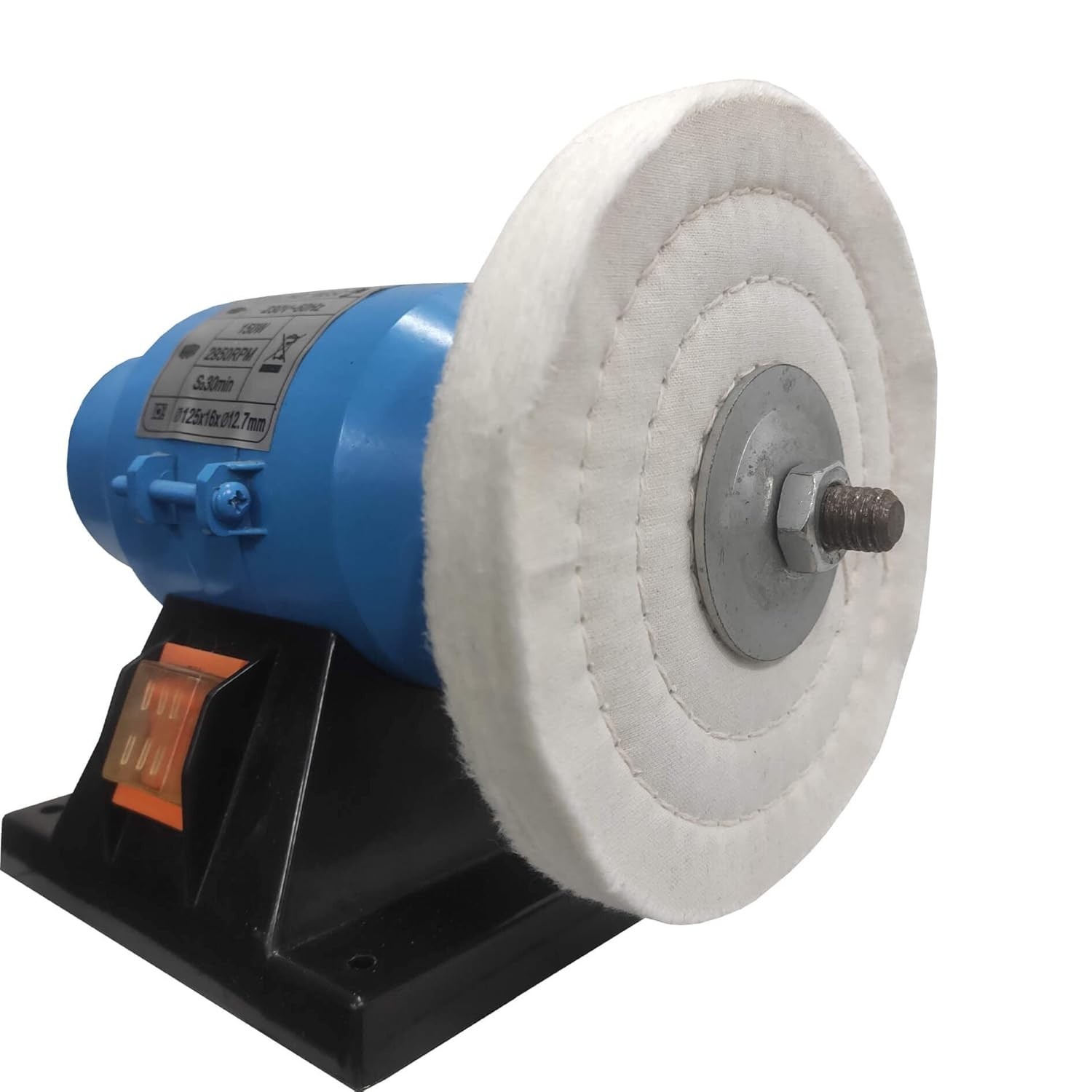 PURUI 6PC 6 Inch Stainless Steel Polishing Buffing Wheel Kit for Bench Grinder,k