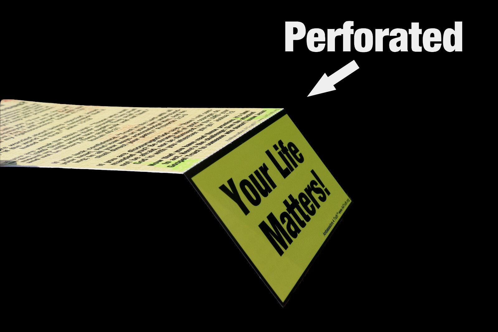 Christian Tract | Pack of 25 | Encourages Evangelism | Gospel Tracts