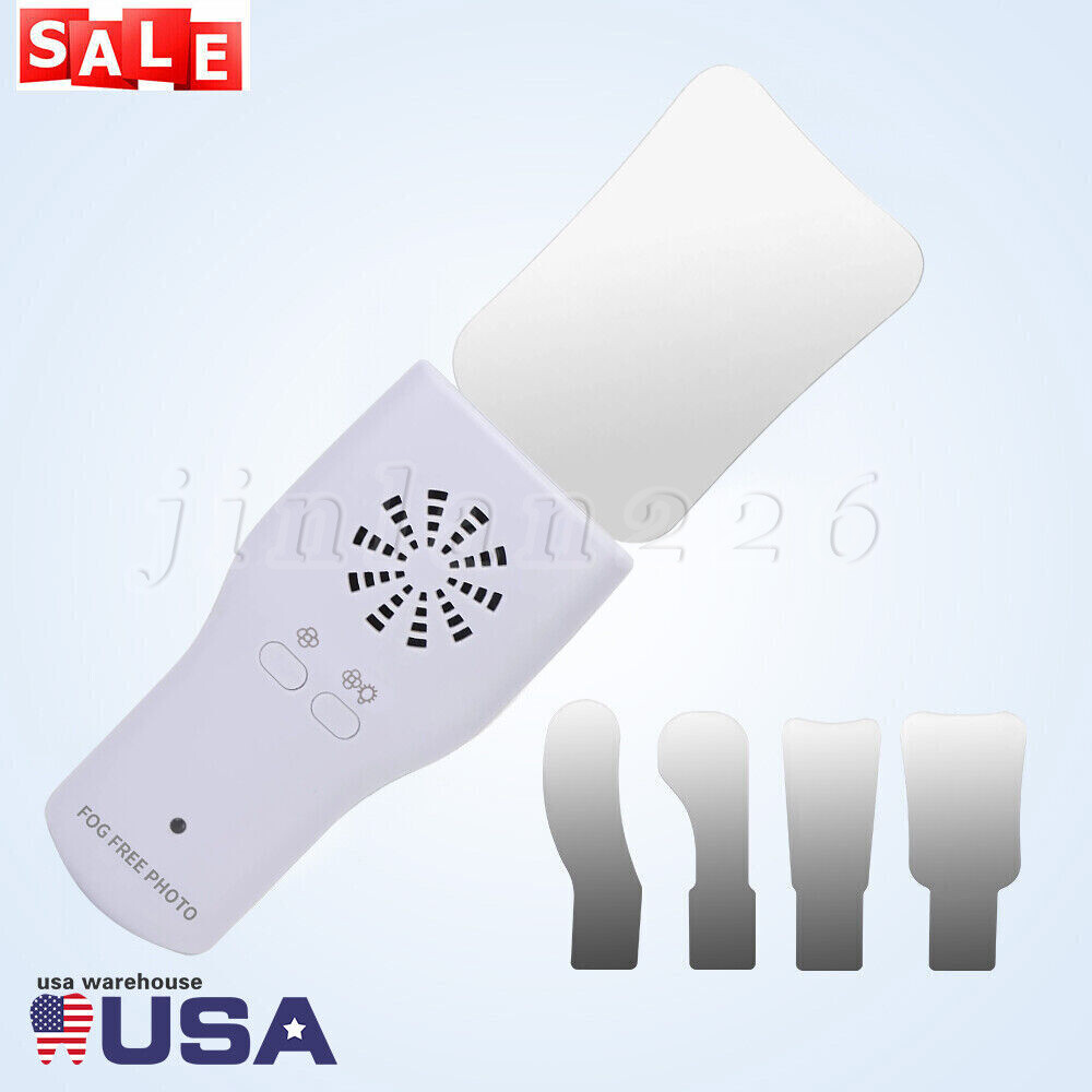 Espejo Oclusal Dental Sin Niebla LED Intra Oral Foto Sistema Espejo Reflector