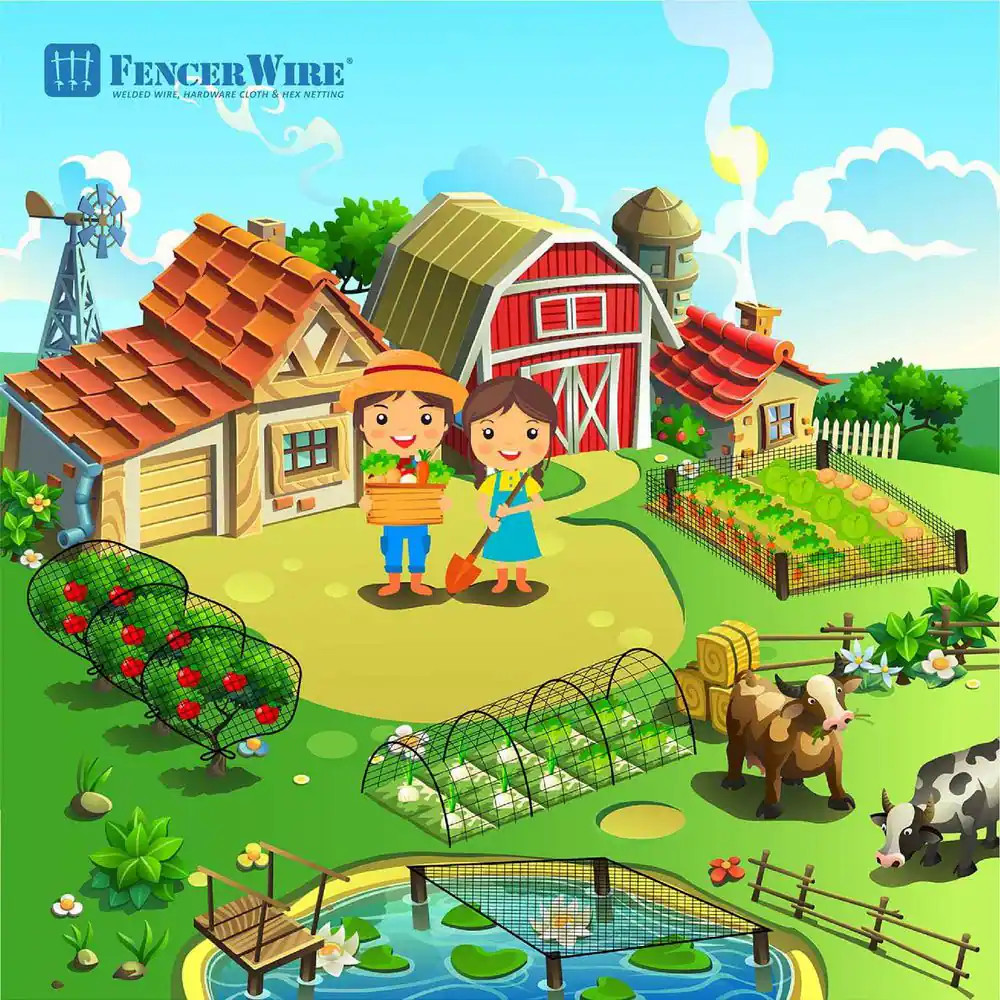 7 Ft. X 100 Ft. X 3/4 In. Black Plastic Bird Netting for Vegetable, Tree and Fru