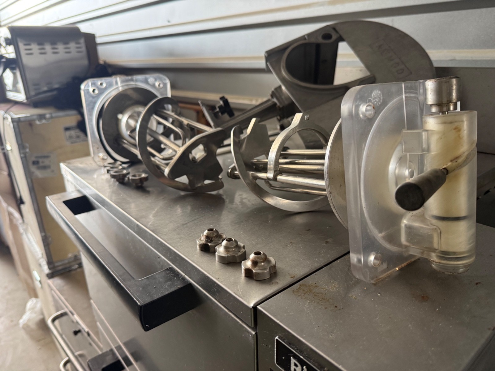 TAYLOR SOFT SERVE ICE CREAM MACHINE BEATER WITH ASSEMBLY COMPLETE.