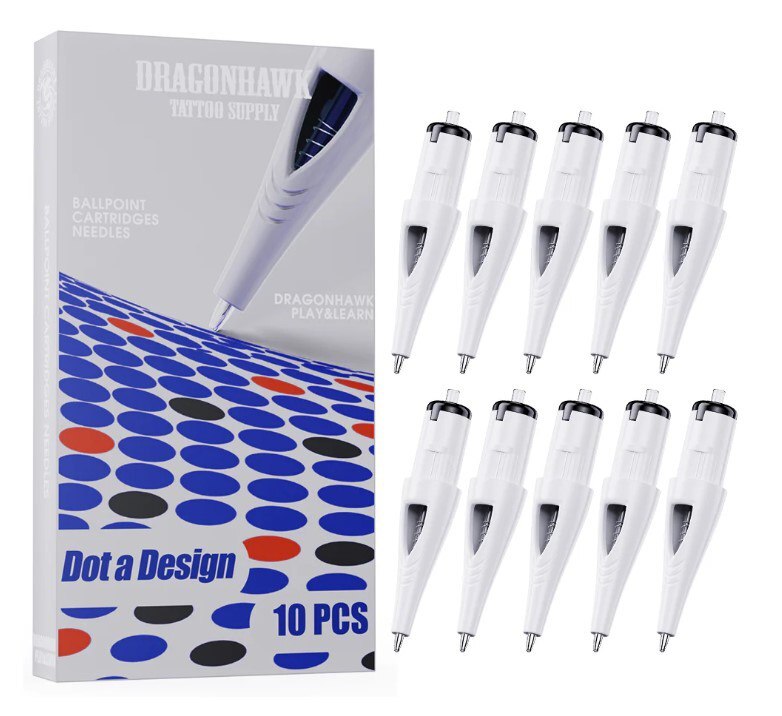 Dragonhawk Ballpoint Cartridges 10pcs