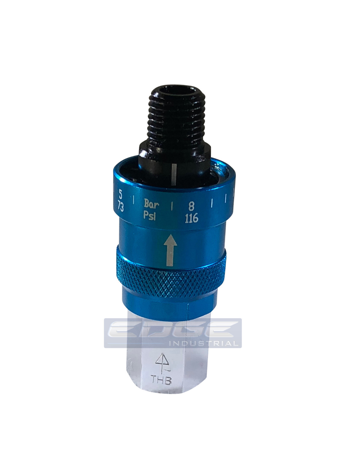 ADJUSTABLE IN LINE PRESSURE REGULATOR FOR PNEUMATIC AIR TOOL,70-120PSI, 1/4 NPT